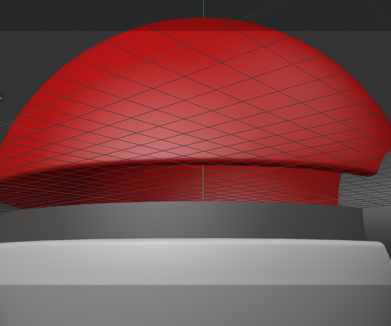 Poké Ball reference and Cinema 4D modeling process.