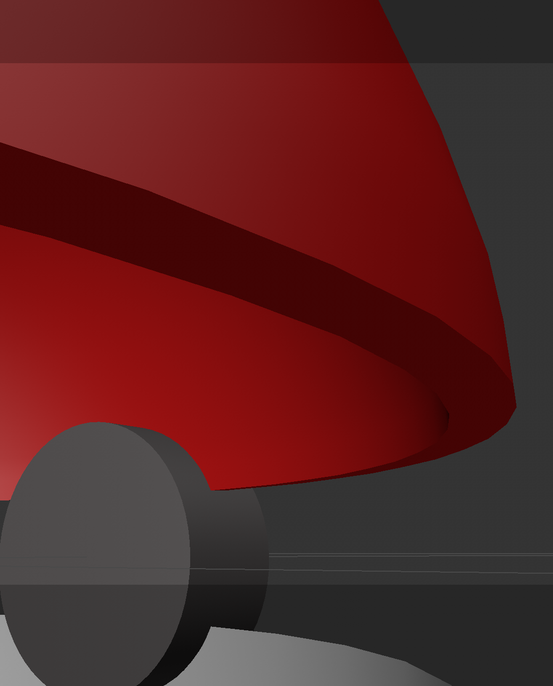 Poké Ball reference and Cinema 4D modeling process.